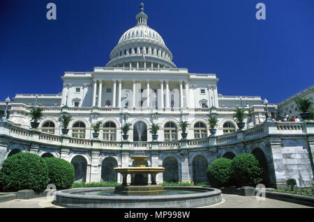 1988 historische UNITED STATES CAPITOL WASHINGTON DC USA Stockfoto