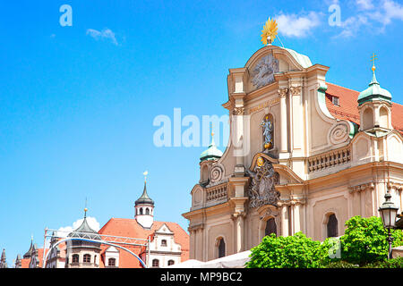 Heiliggeistkirche Kirche in München, Deutschland Stockfoto