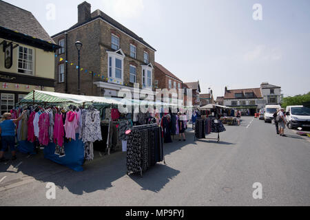 Pocklington Markt Tag Stockfoto