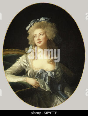 Madame Grand (Noël Catherine Verlée, 1761-1835). Englisch: Porträt der Madame Grand (Catherine Noele Worlée, 1762-1835), später Madame Talleyrand-Périgord. 1783. 839 Madame Grande Stockfoto