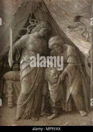 Q 3769174. Judith. 1490 s. 849 Mantegna, giuditta di dublino Stockfoto