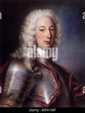 Portrait von Gerolamo Maria Balbi zwischen 1740 und 1742. 859 Marianna Carlevaris - Portrait von Gerolamo Maria Balbi - WGA 04240 Stockfoto