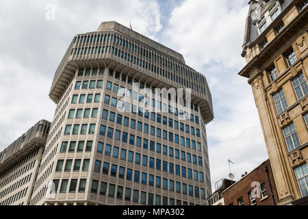 London, Großbritannien. 11. Mai, 2018. Das Ministerium der Justiz in kleinlichen Frankreich, Westminster. Stockfoto