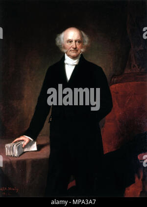 Martin Van Buren 1858. 865 Martin Van Buren von George PA Healy, 1858 Stockfoto