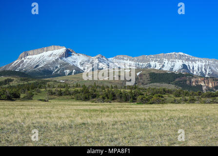 Ohr Berg entlang der Rocky Mountain Front in der Nähe von Montana choteau Stockfoto