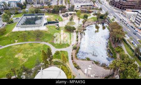 La Brea Tar Pits, Los Angeles, Kalifornien Stockfoto