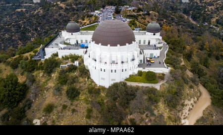 Griffith Observatory, Los Angeles, Kalifornien Stockfoto