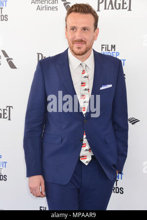 Jason Segel an den 2016 Film Independent Spirit Awards am Santa Monica Beach in Los Angeles. 27. Februar 2016. Jason Segel - - - - - - - - - - - - - Red Carpet Event, Vertikal, USA, Filmindustrie, Prominente, Fotografie, Bestof, Kunst, Kultur und Unterhaltung, Topix Prominente Fashion/Vertikal, Besten, Event in Hollywood Leben - Kalifornien, Roter Teppich und backstage, USA, Film, Stars, Film Stars, TV Stars, Musik, Promis, Fotografie, Bestof, Kunst, Kultur und Unterhaltung, Topix, drei Viertel, vertikal, eine Person aus dem Jahr 2016, Anfrage tsuni @ Gamma Stockfoto