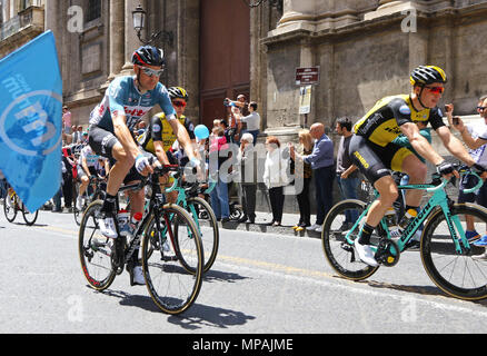 Giro d'Italia 2018 (4. Stufe in Catania, Sizilien, Italien) Stockfoto