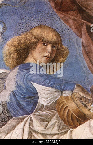 882 Melozzo da Forlì - Musik - die Engel - WGA 14774 Stockfoto