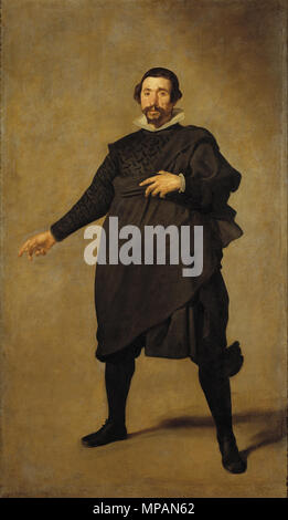 1228 Velázquez - Pablo de Valladolid (Museo del Prado, 1636-37) Stockfoto