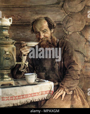 . Englisch: Alexander Iwanowitsch Morosow (1835-1904) über Kaffee Русский: Александр Иванович Морозов (1835-1904) За чаепитием. Vor 1904. Alexander Iwanowitsch Morosow (1835-1904) Alternative Namen Alexander Iwanowitsch Morosow Beschreibung russische Maler Geburtsdatum / Tod 17. Mai 1835 (im Julianischen Kalender) 28. November 1904 (im Julianischen Kalender) Ort der Geburt / Todes Saint Petersburg Saint Petersburg Standort Sankt Petersburg Authority control: Q 2833895 VIAF: 122351867 ULAN: 500077244 GND: 118999060 RKD: 57816 906 Morozov AI overtea Stockfoto