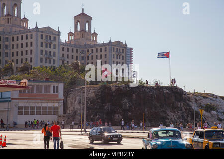 El National Hotel in Havanna, Kuba Stockfoto