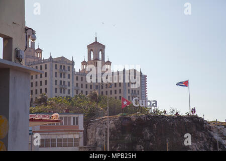 El National Hotel in Havanna, Kuba Stockfoto