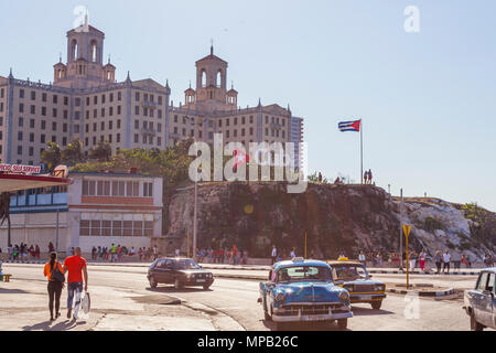 El National Hotel in Havanna, Kuba Stockfoto