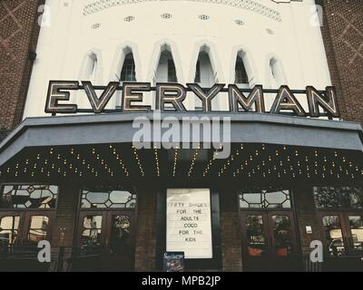 London, Großbritannien, 15. Februar 2018: Everyman Cinema in Barnet Stockfoto