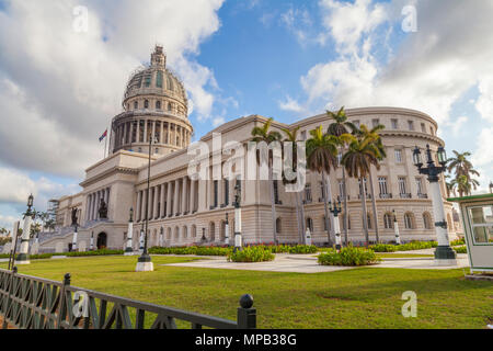 Capitolio, Zentral-Havanna, Kuba, Karibik, Mittelamerika Stockfoto