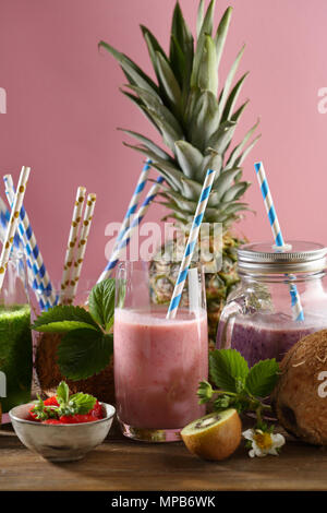 Der Sommer Getränke, Sommer essen Stockfoto