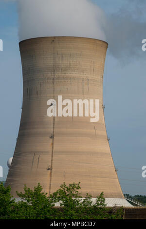 USA Pennsylvania PA Harrisburg Three Mile Island Kernkraftwerk 1979 Unfall elektrische Energie Stockfoto