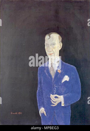 . Malerei von Nils Dardel, Info zu kommen. -1943. 920 ND 35 Stockfoto