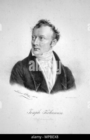 OLYMPUS DIGITALKAMERA. Deutsch: Josef Koberwein (1774-1857), Dept. Lithographie von Friedrich Lieder, 1824. 1824. Friedrich Lieder (1780-1859) 739 Josef Koberwein Lieder Litho Stockfoto