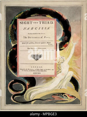 . Englisch: Nacht Gedanken Blake Aquarell III Titel. 9 März 2013, 01:33:44. William Blake (1757 - 1827) Alternative Namen W. Blake; Uil" iam Bleik Beschreibung britische Maler, Dichter, Schriftsteller, Theologe, Sammler und Graveur Geburtsdatum / Tod 28. November 1757 12. August 1827 Ort der Geburt / Todes Broadwick Street Charing Cross Standort London Authority control: Q 41513 VIAF: 54144439 ISNI: 0000 0001 2096 135 X ULAN: 500012489 78095331 LCCN: n NLA: 35019221 WorldCat Dies ist ein treuer fotografische Reproduktion eines zweidimensionalen, public domain Kunstwerk. Die Arbeit der Stockfoto