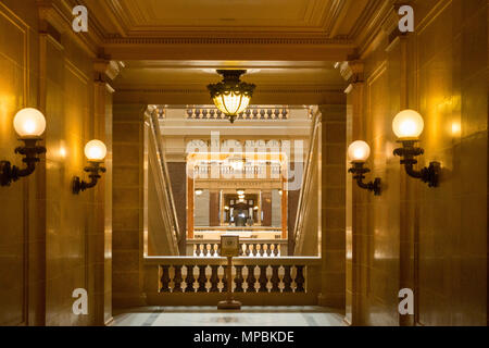 Madison Wisconsin State Capitol Building Stockfoto