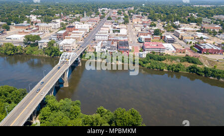 Edmund Pettus Bridge, Selma, Alabama, USA Stockfoto