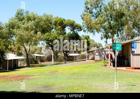 Exploration gewinnenlager - Australien Stockfoto