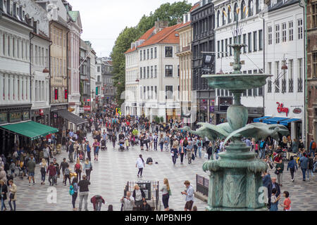 Das Stadtzentrum von Kopenhagen Stockfoto