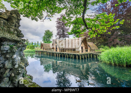 Alte Stroh Häuser In Bally Park Schoenenwerd Schweiz