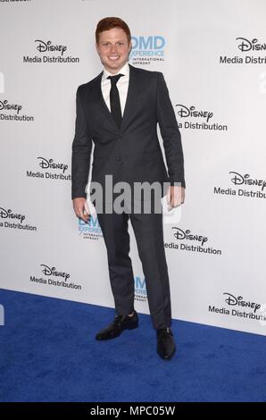 Burbank, CA. 20 Mai, 2018. Caleb Martin Foote in der Ankunftshalle für Disney ABC Studios und 570.000 internationalen Upfronts, die Walt Disney Studios Los, Burbank, CA - 20. Mai 2018. Credit: Priscilla Grant/Everett Collection/Alamy leben Nachrichten Stockfoto