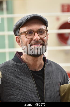 15. Mai 2018, Köln, Deutschland: Philipp Stoelzl auf der Pressekonferenz der Film "Ich krieg noch Gedenkbuch in New York" (Lit. Ich war noch niemals in New York) · KEINE LEITUNG SERVICE · Foto: Horst Galuschka/dpa Stockfoto