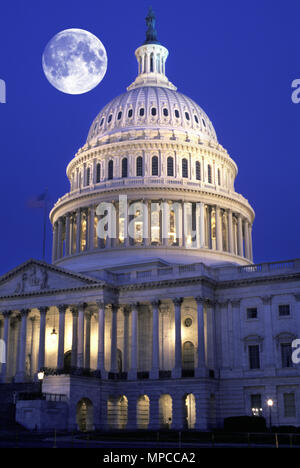 1988 historische UNITED STATES CAPITOL WASHINGTON DC USA Stockfoto