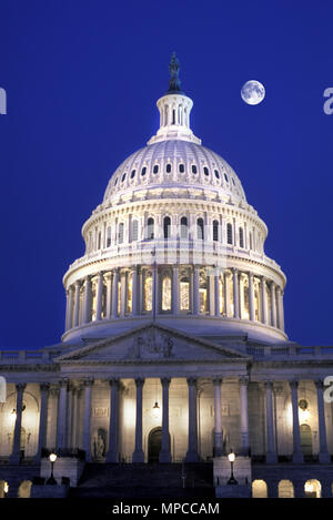 1988 historische UNITED STATES CAPITOL WASHINGTON DC USA Stockfoto