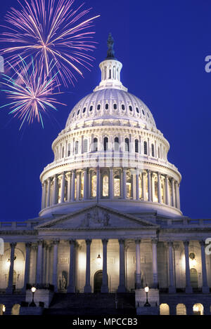 1988 historische UNITED STATES CAPITOL WASHINGTON DC USA Stockfoto