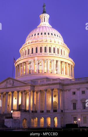1988 historische UNITED STATES CAPITOL WASHINGTON DC USA Stockfoto