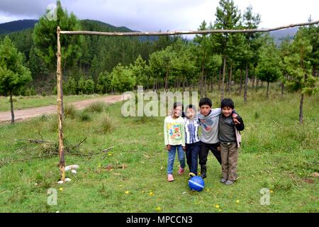 GRANJA PORCON-evangelischen Kooperativen - Departement Cajamarca PERU Stockfoto