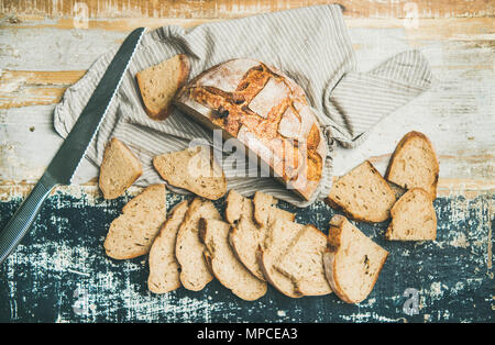 Sauerteig Brot aus Weizen Brot Stockfoto