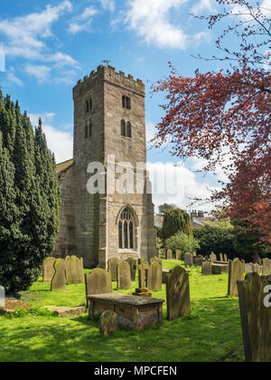 Alle Heiligen Pfarrkirche in Ripley North Yorkshire England Stockfoto