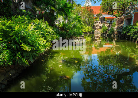 Tempel der Tempel Wat Ag (Schildkröte) in Bangkok, Thailand. Stockfoto