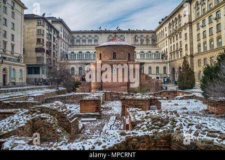 Rotunde des hl. Georg die Victoriousin Sofia, Bulgarien Stockfoto