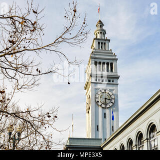 Clock Tower, Ferry Building - San Francisco, CA Stockfoto