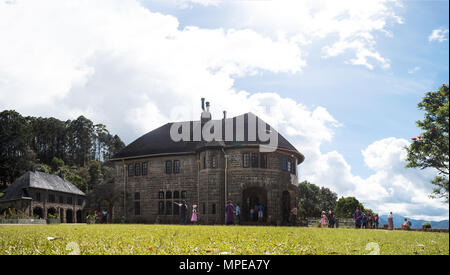 Adisham Hall, Sri Lanka - 17. April 2018: Adisham, berühmten Landhaus in der Nähe von Haputale in Badulla District Stockfoto