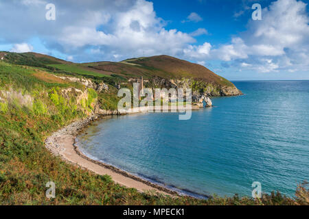 Porth Wen Ziegelei, Isle of Anglesey, Holyhead, Gwynedd, Wales, Vereinigtes Königreich, Europa Stockfoto