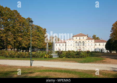 Barocke Tesoriera Villa in sonniger Tag im Herbst in Turin Stockfoto