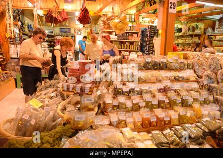 Halle, Chania, Kreta, Griechenland, Europa Stockfoto