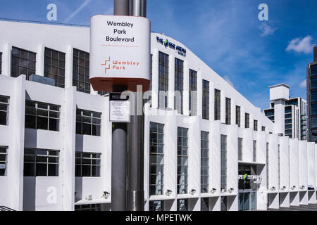 Die SSE-Arena, Wembley Park, Stadtteil Brent, London, England, Großbritannien Stockfoto