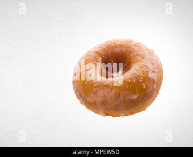 Donut oder Zucker Donut auf einem Hintergrund Stockfoto
