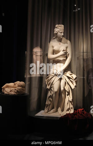 Die Geburt der Aphrodite. 23 Mai, 2018. '' Unzählige Aspekte der Schönheit'' in der antiken Kunst im Archäologischen Nationalmuseum von Athen. Die Ausstellung wird angezeigt werden verschiedenen Ausdrucksformen der Ästhetik in heterogenen Umgebungen. Die Art und Weise, wie die menschliche Form in neolithischen Kultur erscheint, aber auch ihre Entwicklung im kykladischen und mykenischen Gesellschaft, wie in historischen Zeiten. Die Ausstellung am 26. Mai zu öffnen. Credit: aristidis Vafeiadakis/ZUMA Draht/Alamy leben Nachrichten Stockfoto